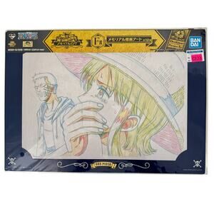 One Piece Ichiban Kuji Prize Visual Art Sheet Clear‎ File Poster